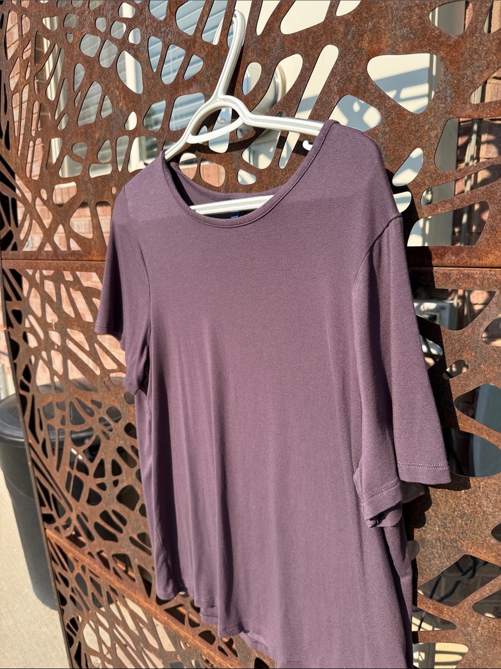 Old Navy Dusty Purple Short Sleeve Tee